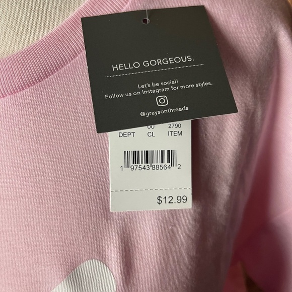 Grayson Threads Light Pink Barbie Tee - Picture 4 of 4
